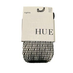 Hue M/L mesh dot net tights (fishnet) black goth